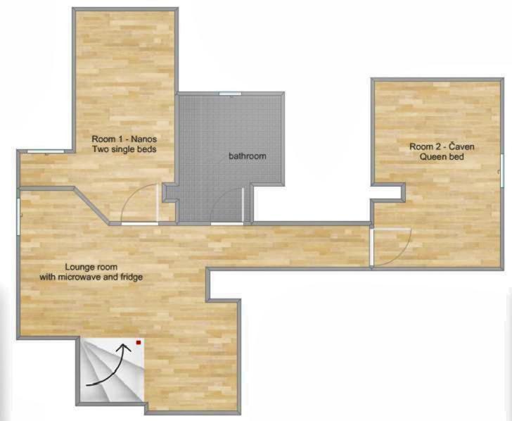 Borea Rooms - Sobe Budanje Vipava Kültér fotó